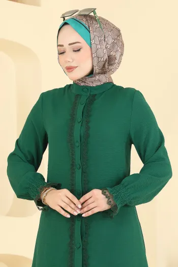 Embellished 2-Piece Set in Emerald