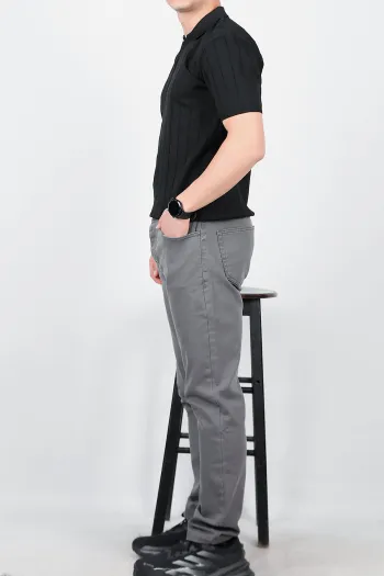 Men's Straight Leg Jeans Gray
