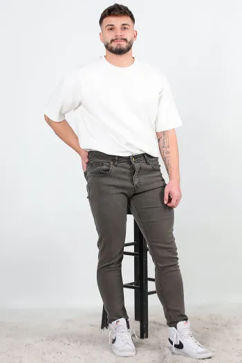 Men's Skinny Leg Jeans Brown