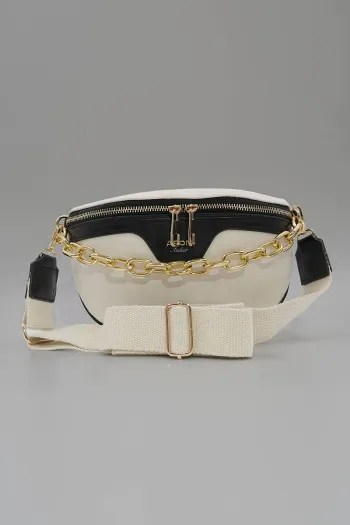 Chain Strap Women&#39;s Bag Black