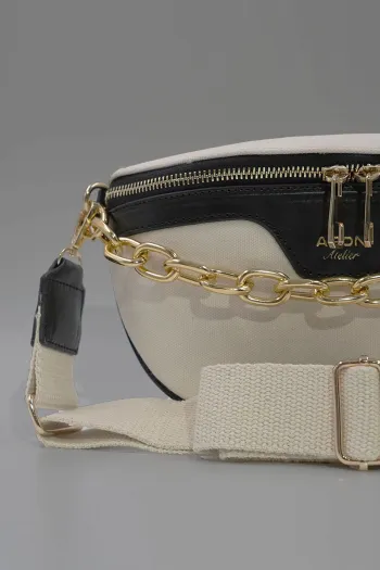 Chain Strap Women&#39;s Bag Black
