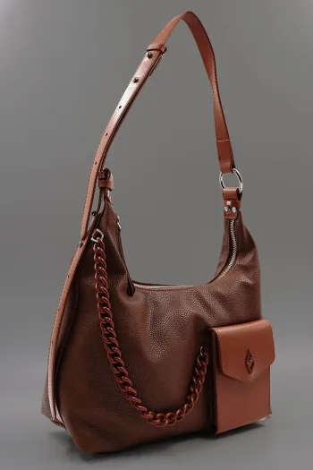 Accessory Chain Women&#39;s Bag Tan
