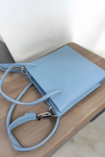 Baby Blue Crossbody Shoulder Bag