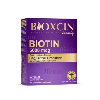 Bioxin Beauty Biotin 5000 mcg 30 Tablets