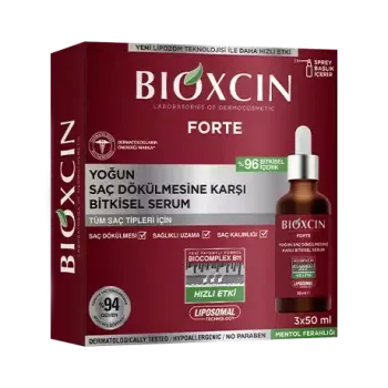 Bioxcin Forte Serum Against Hair Loss 3 × 50 ml