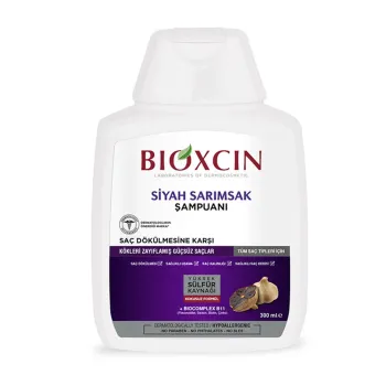 Bioxcin Black Garlic Shampoo Against Hair Loss 300 ml