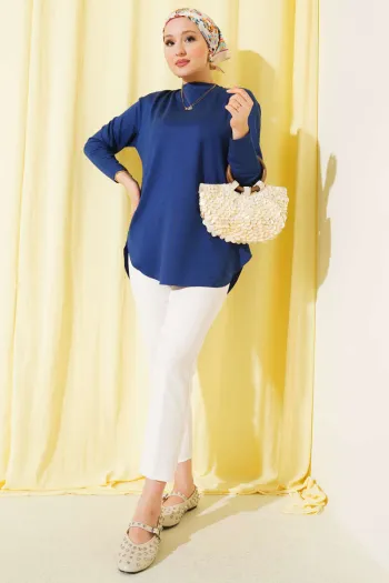 Basic Seamless Tunic in Purple