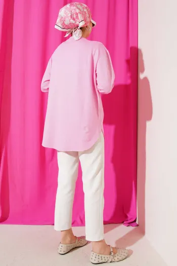 Basic Seamless Tunic Pink