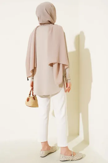 Basic Seamless Tunic Beige