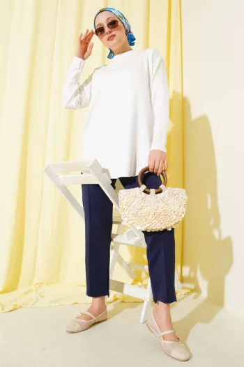 Basic Seamless Tunic White
